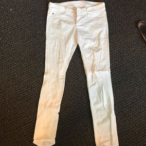 White Hudson Skinny Jeans size 28